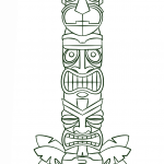 Słup plemienny Tików