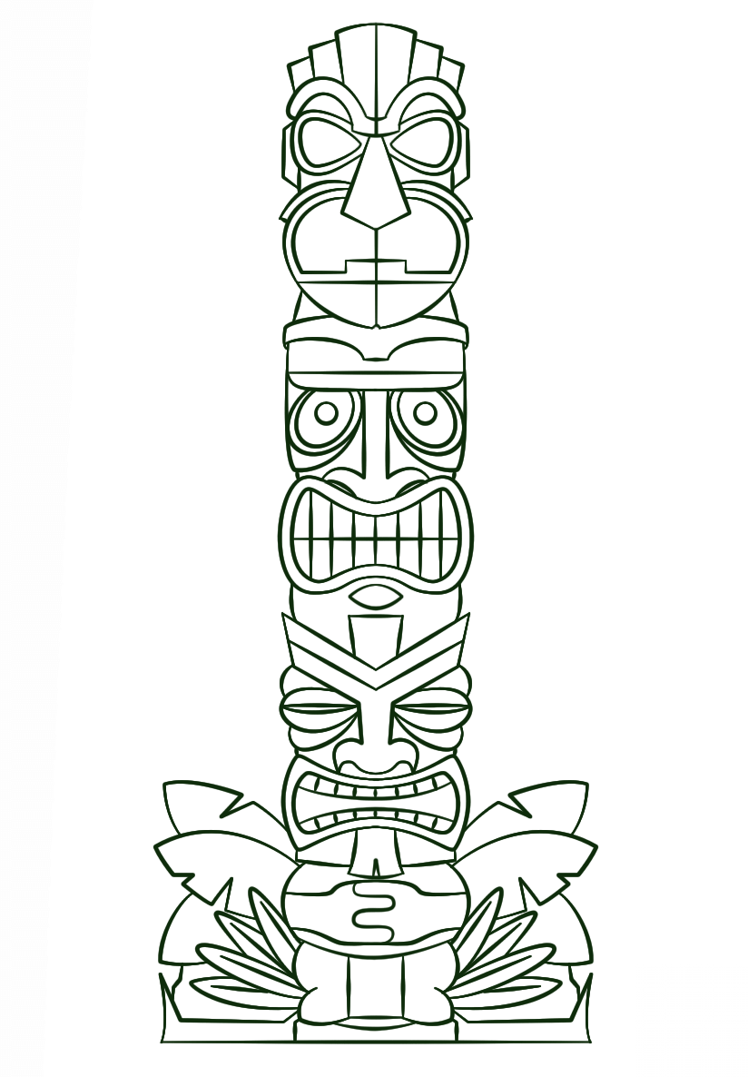 Słup plemienny Tików