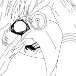 Ken Kaneki from Tokyo Ghoul Manga