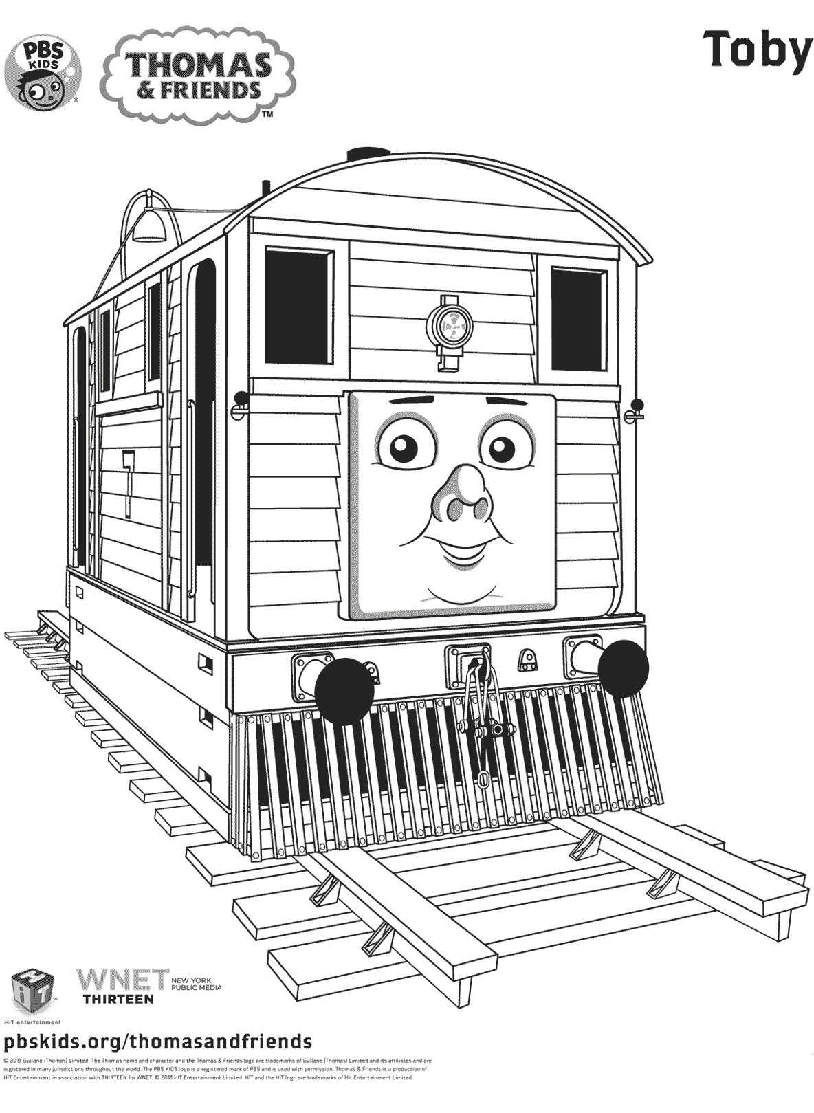 Toby from Thomas & Friends