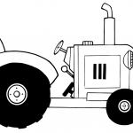 Starodawny traktor rolniczy