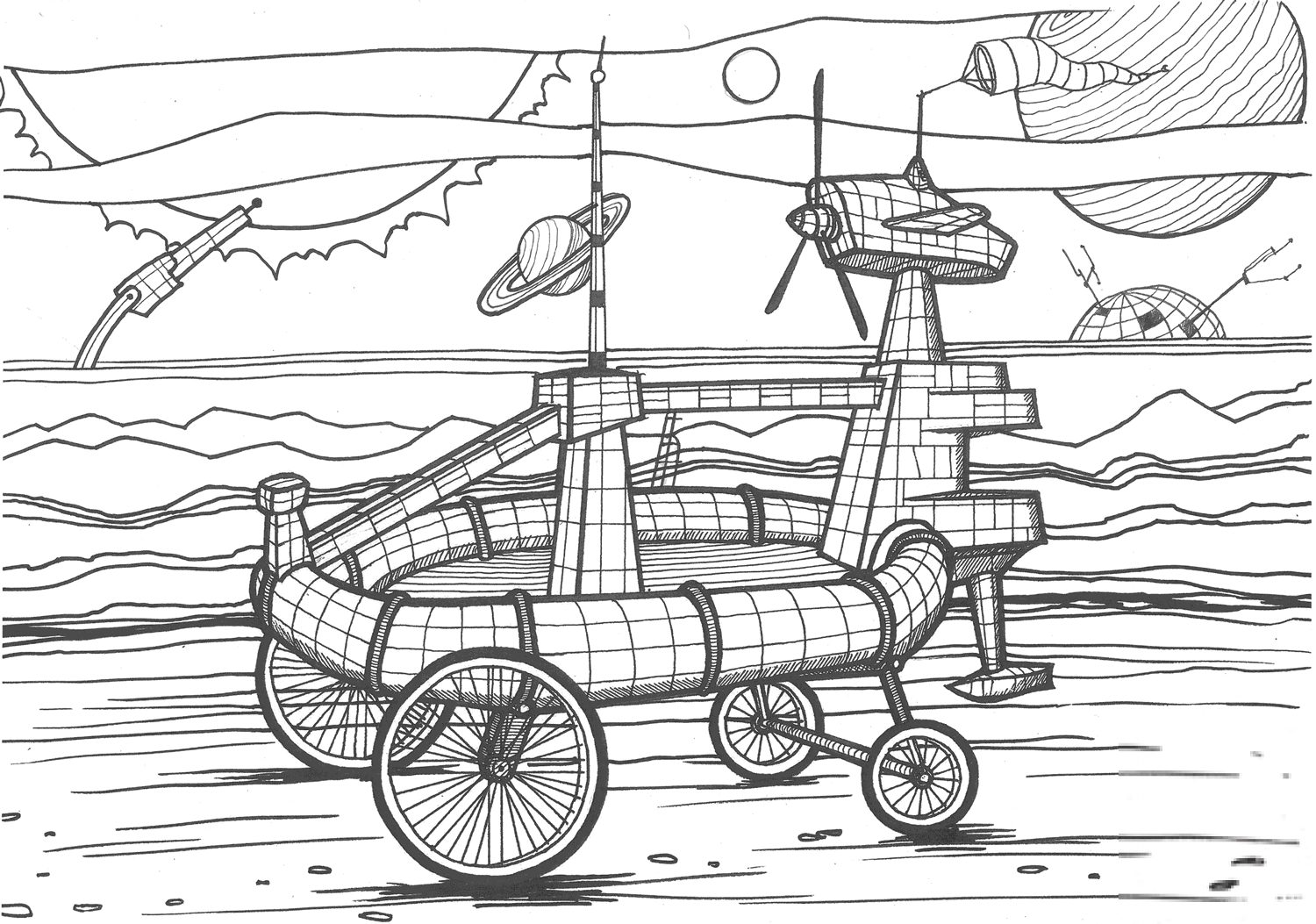 Surf plus Turf Vehicle