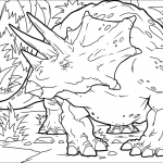 Dinozaur Triceratops