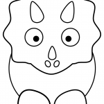 Animowany triceratops