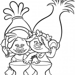 Dj Suki & Poppy from Trolls