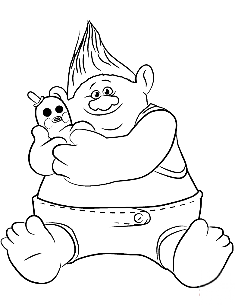 Biggie & Mr. Dinlkes from Trolls