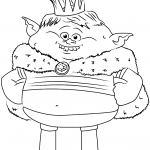 Prince Gristle from Trolls