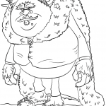 King Gristle from Trolls