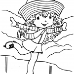 Skating Strawberry Shortcake