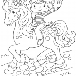 Strawberry Shortcake Rides a Horse