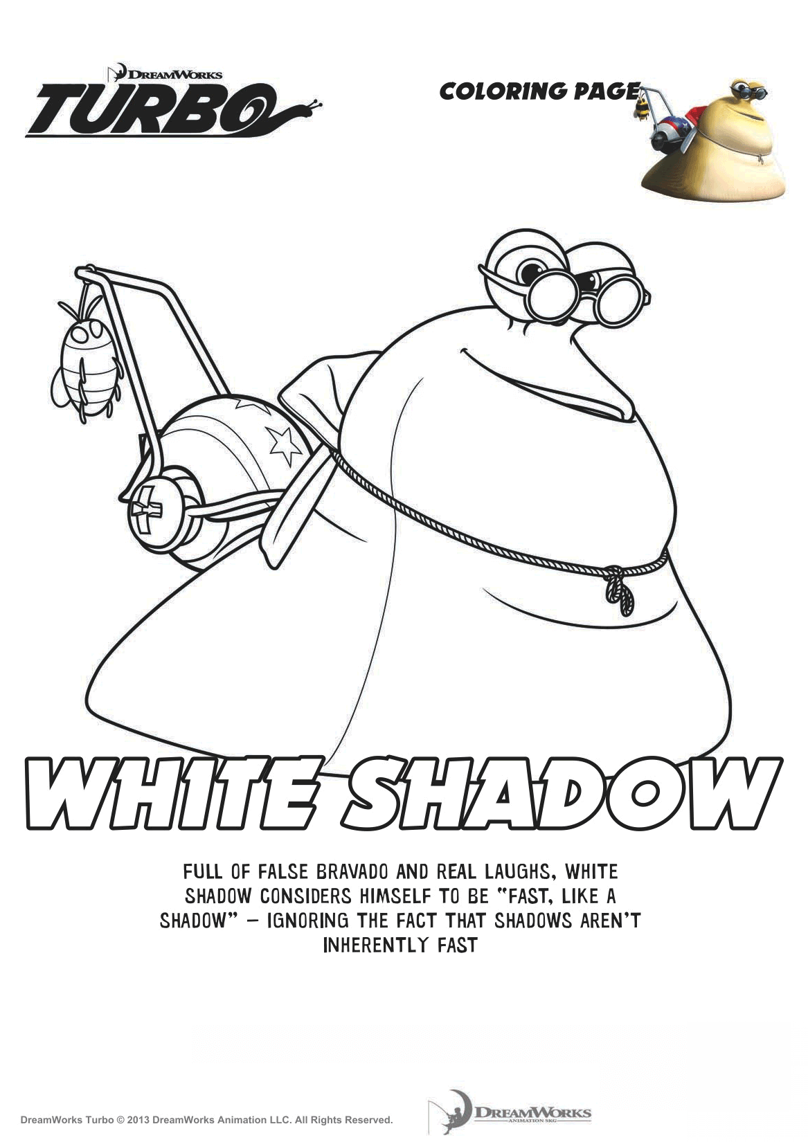 White Shadow from Turbo