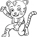 Cartoon Tiger