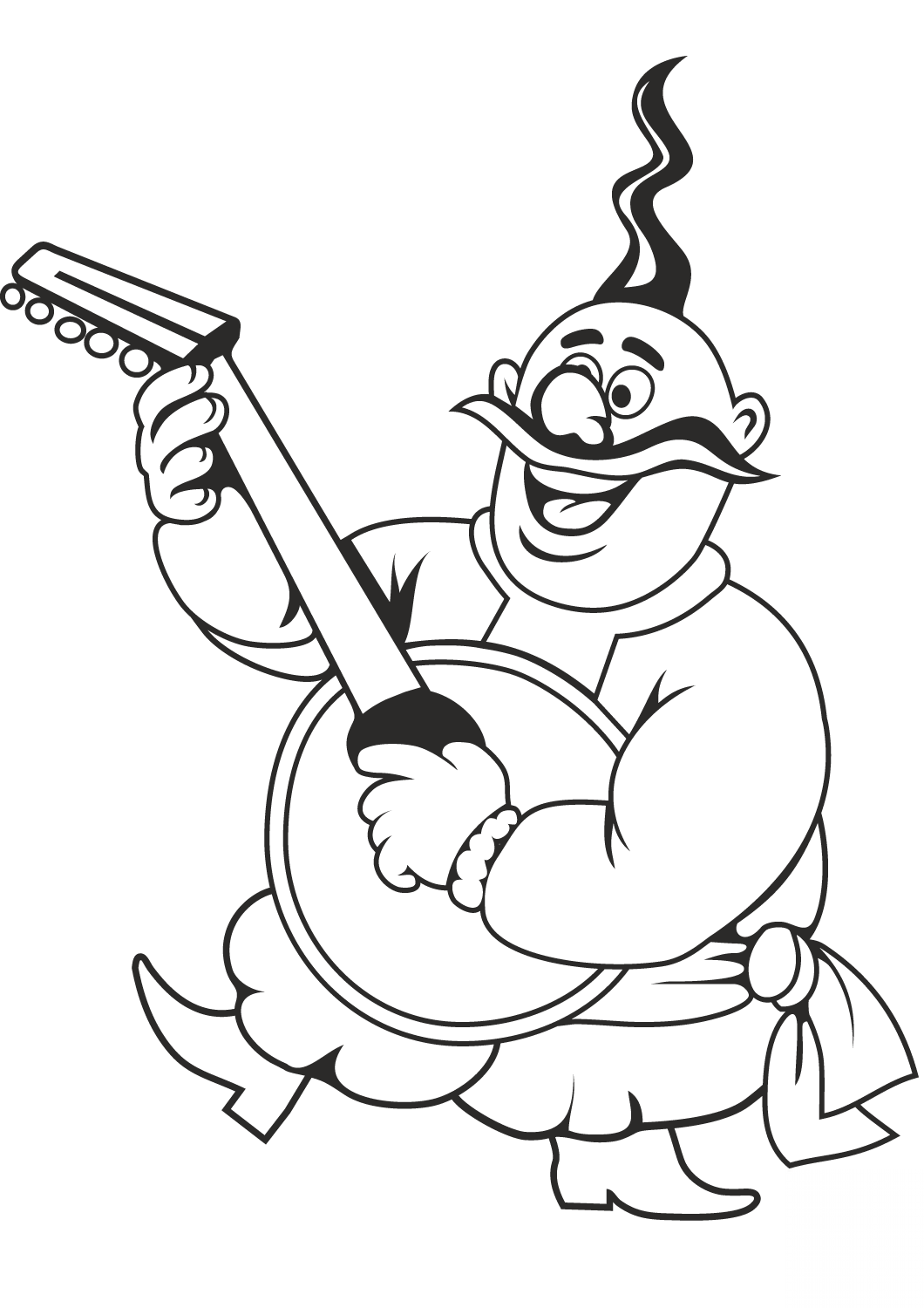 Cossack with Bandura