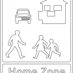 "Living Street" Sign in the United...