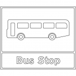 "Bus Stop" Sign in the United Kingdom