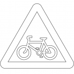 "Cyclists" Sign in the United Kingdom