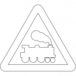 "Railway Level Crossing Without...