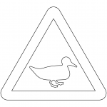 "Wild Fowl" Sign in the United Kingdom