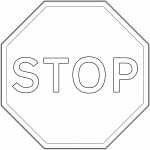 "Stop" Sign in the United Kingdom