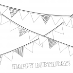 Happy Birthday Party Garland