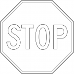 "Stop" Sign in the USA