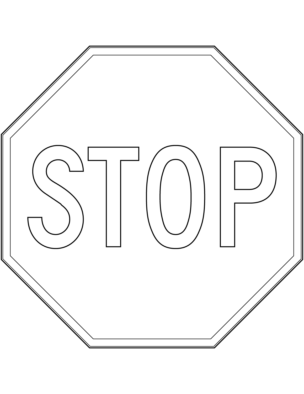 "Stop" Sign in the USA