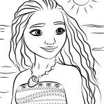 Princess Moana Portrait