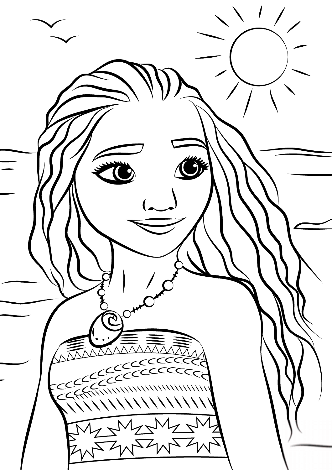 Princess Moana Portrait