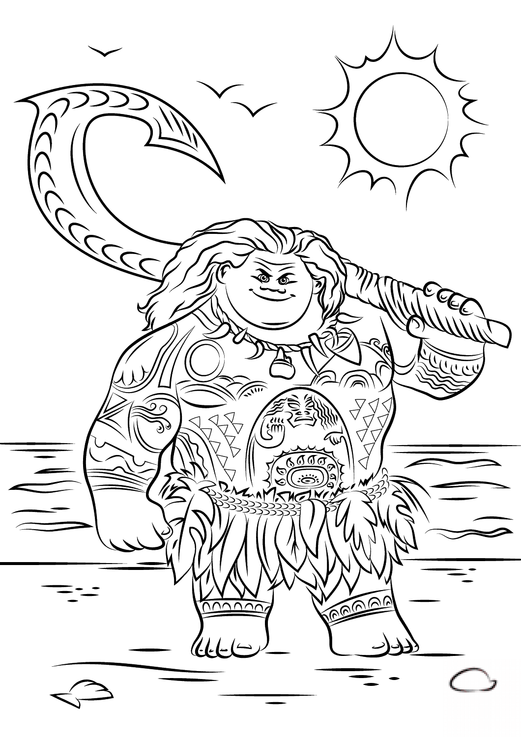 Maui from Moana
