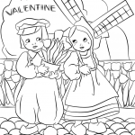 Dutch Vintage Valentine's Day Card