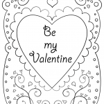 Valentine's Day Card "Be My Valentine"
