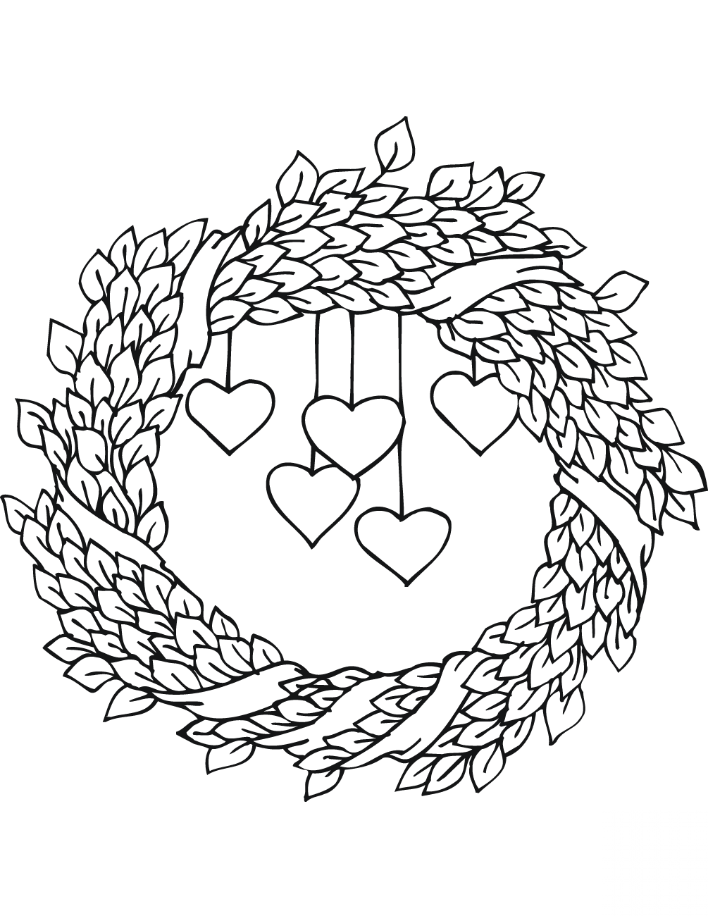 St. Valentine's Day Wreath