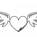 Heart with Wings
