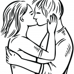Couple Kissing