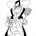 Drakula ze sprayem na owady