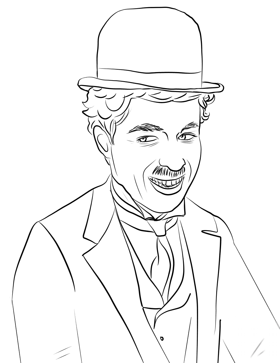 Charlie Chaplin Portrait
