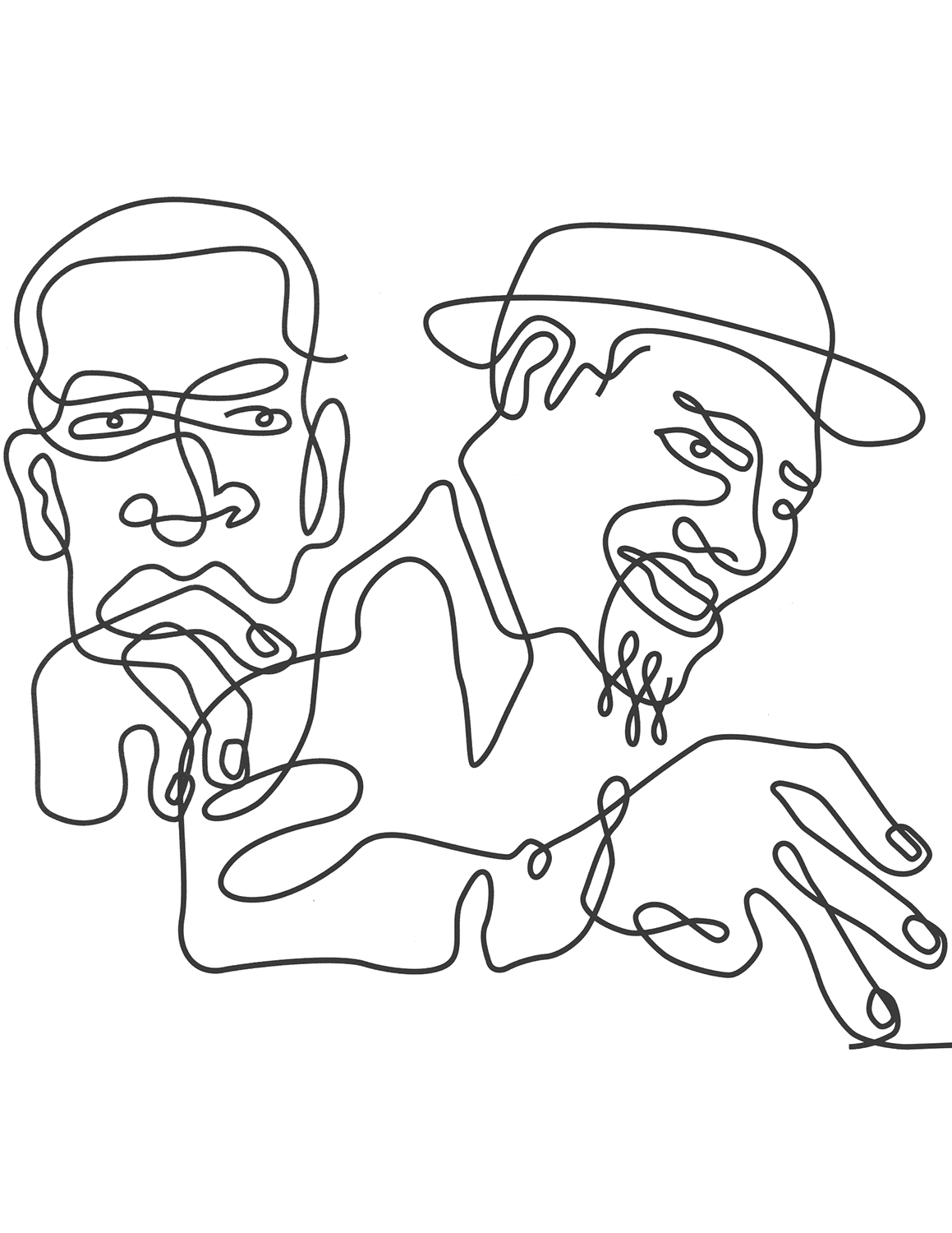 John Coltrane and Thelonious Monk...