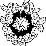 Christmas Wreath with Star