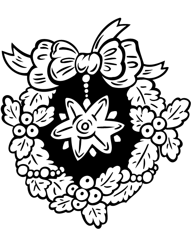 Christmas Wreath with Star