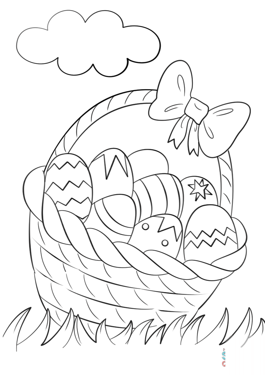 Basket of Easter Eggs