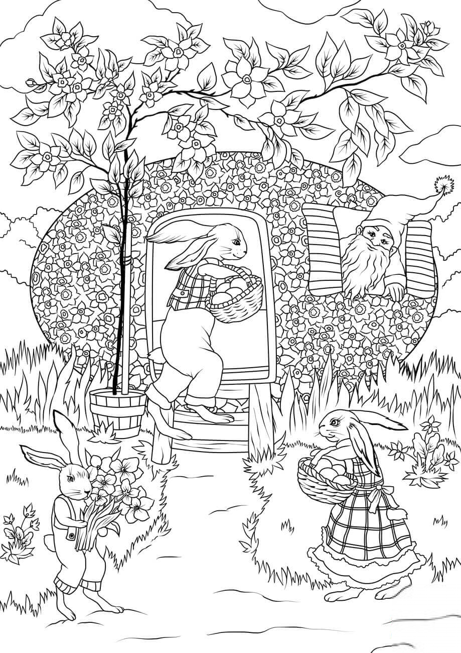 Easter Bunnies are Visiting Gnome's...