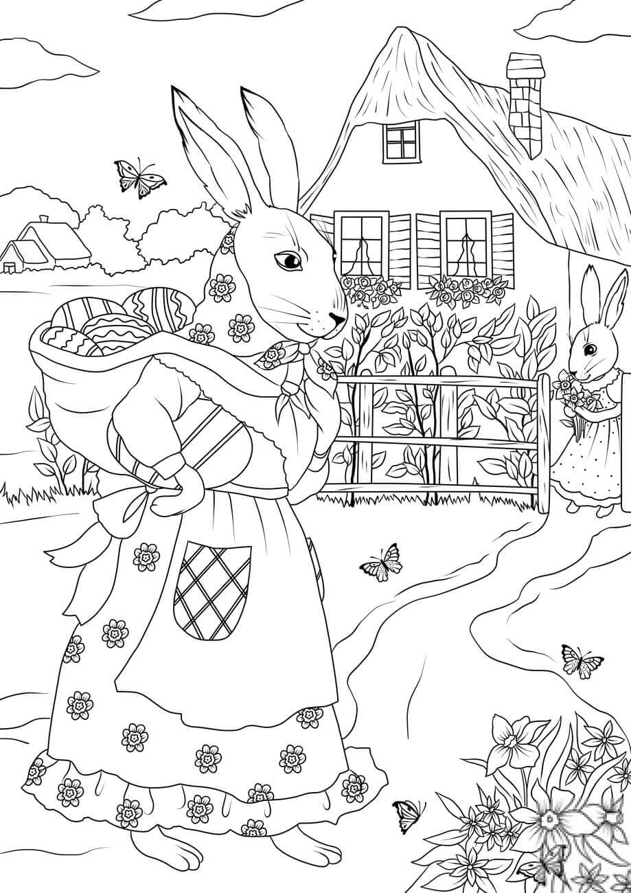 Rabbit Mother and Rabbit Daughter...