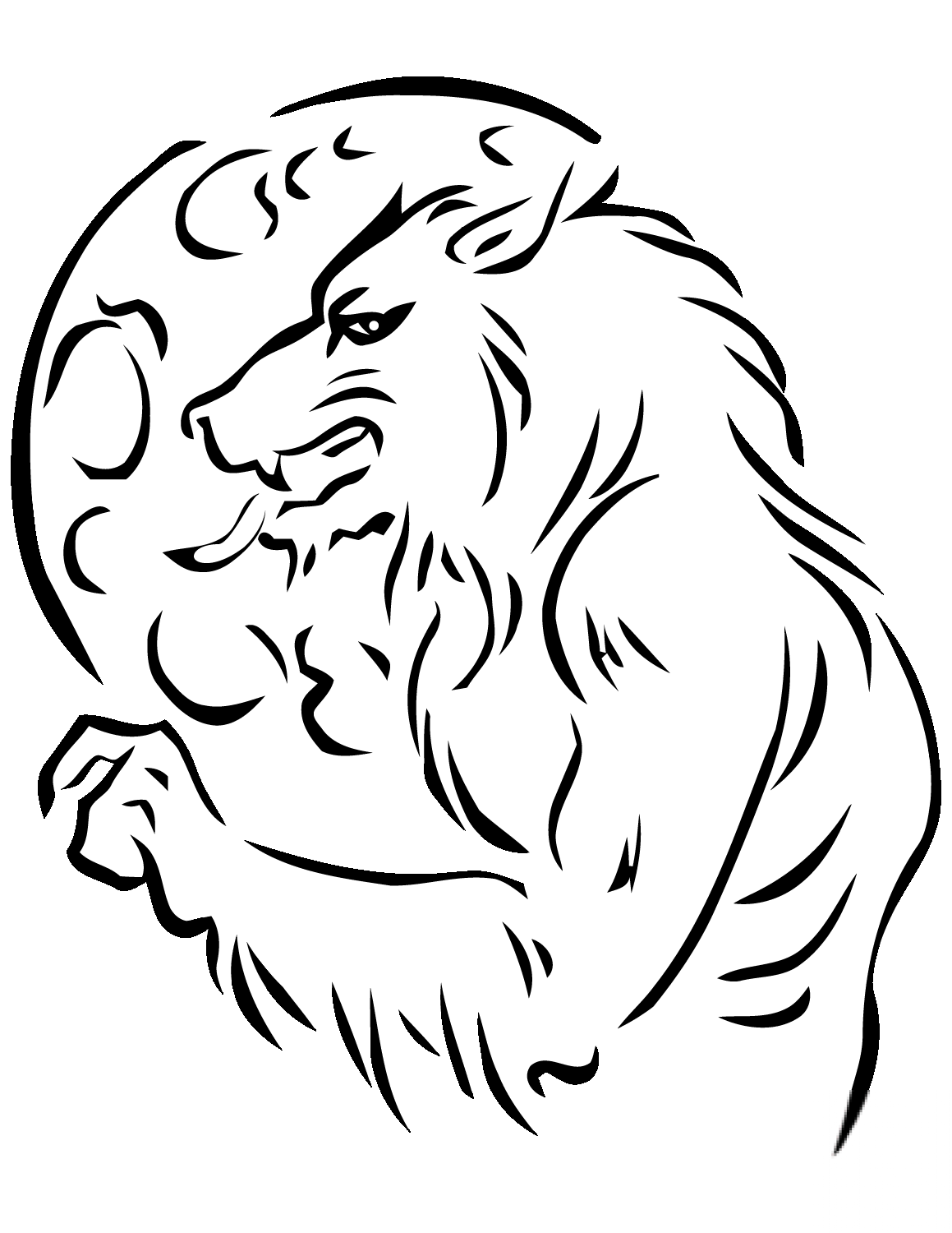 kolorowanka Wilkołak