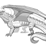 Seawings Dragon from Wings of Fire