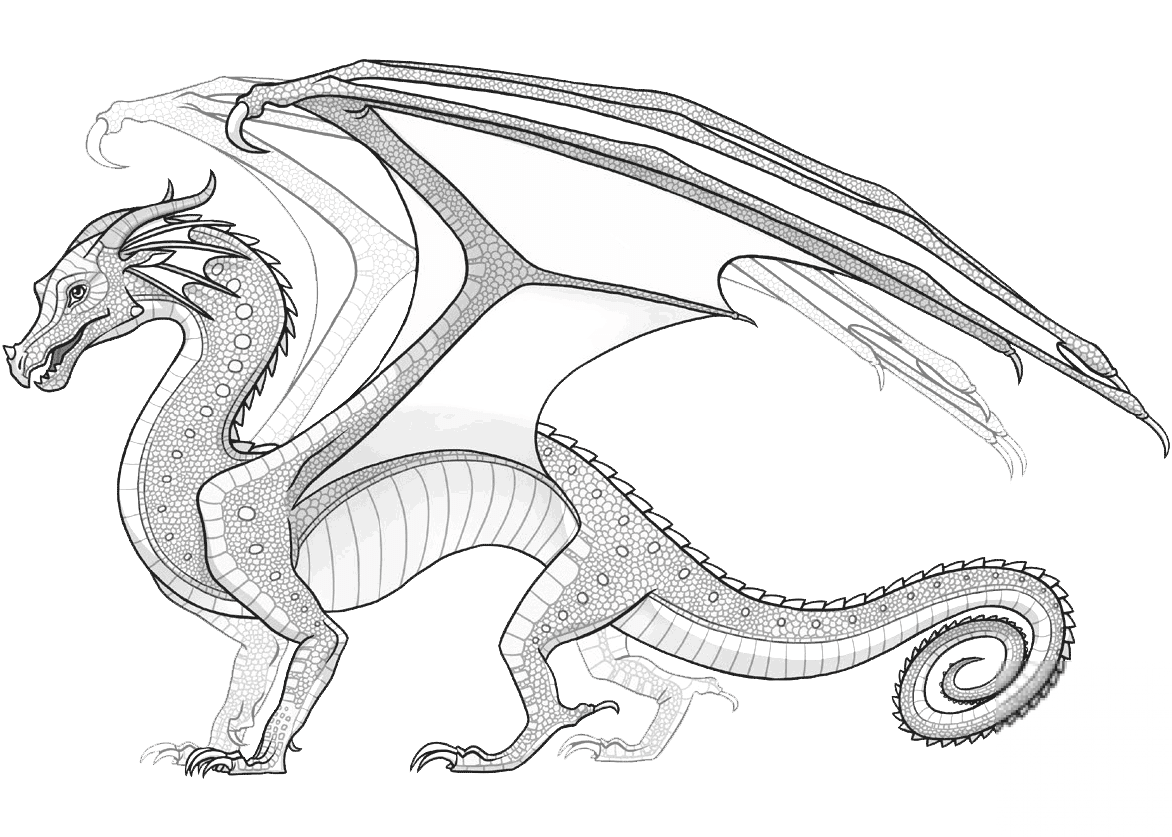 Rainwing Dragon from Wings of Fire