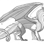 Wings of Fire Sandwing Dragon