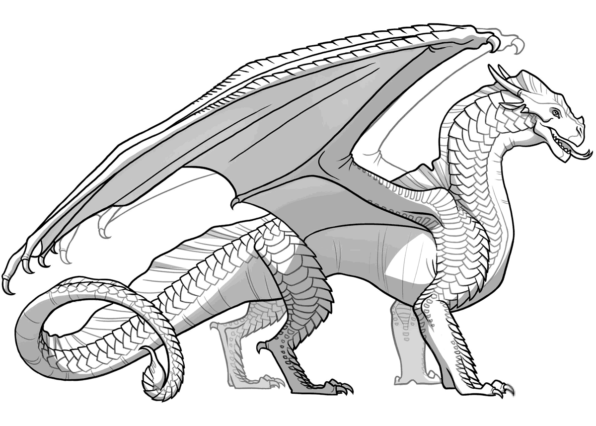 Wings of Fire Sandwing Dragon