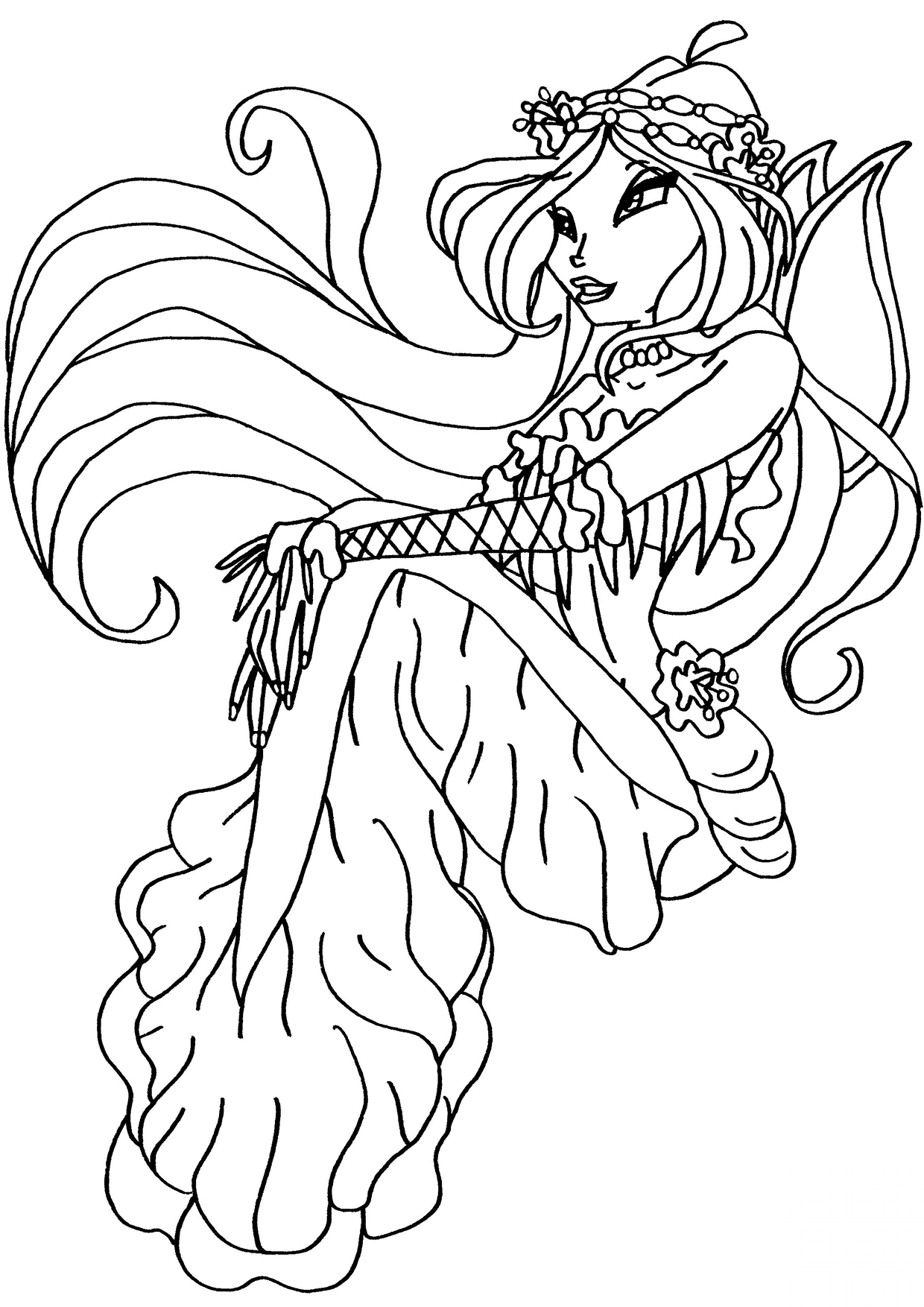 Winx Club Mermaid Flora