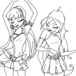 Tańcząca Stella i Bloom