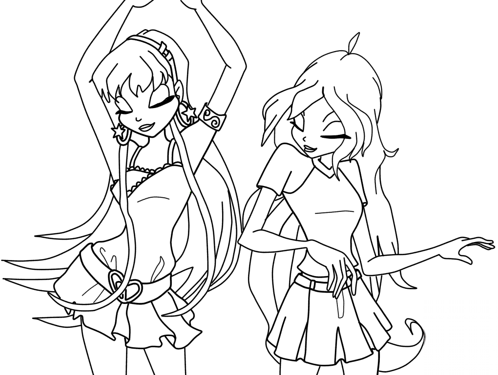 Tańcząca Stella i Bloom